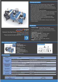 Thumbnail of document Manual - 949 Hydraulic Ultra-High Pressure Calibration Pump